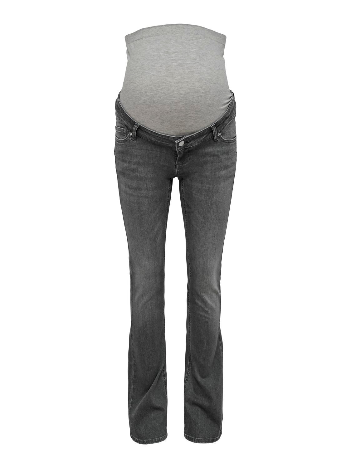 ONLY OLMBlush mid Jeans de campana -Grey Denim - 15258926