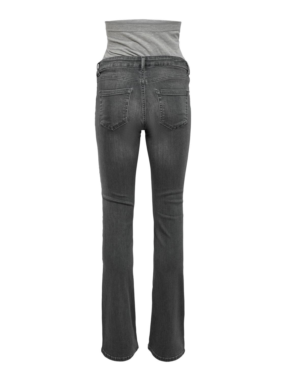 ONLY Flared fit Jeans -Grey Denim - 15258926
