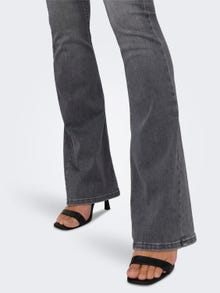 ONLY Flared Fit Jeans -Grey Denim - 15258926