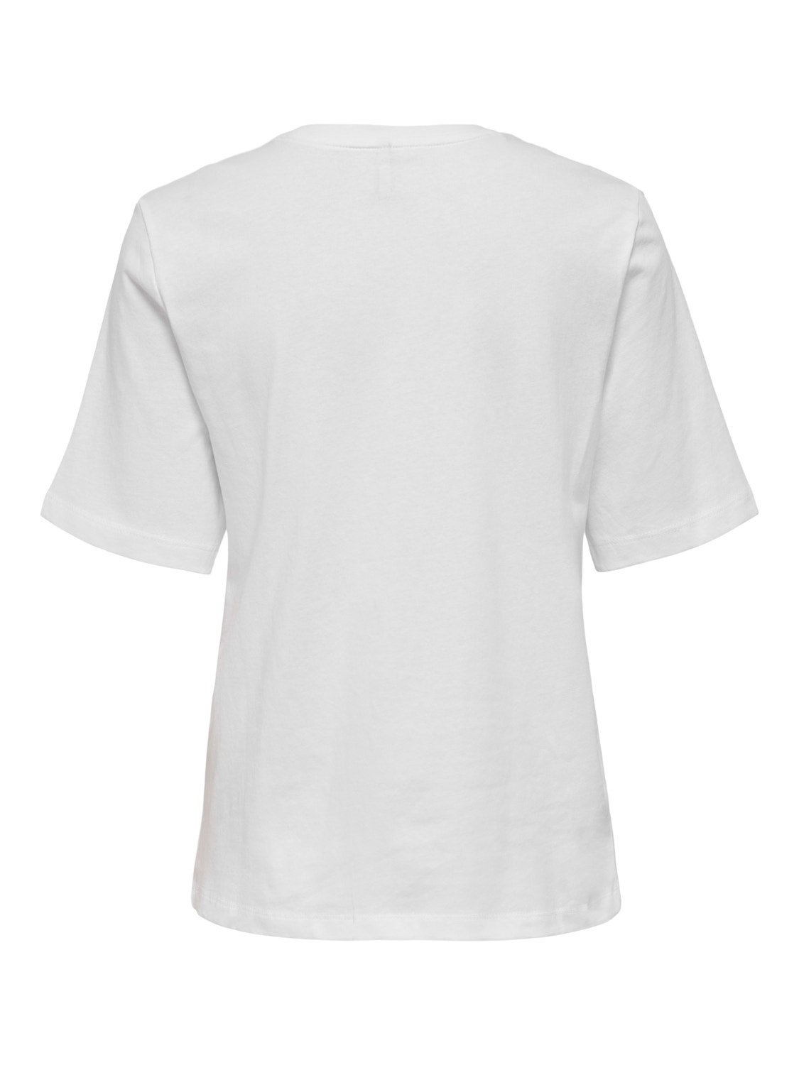 ONLY Box Fit Rundhals T-Shirt -Bright White - 15259050