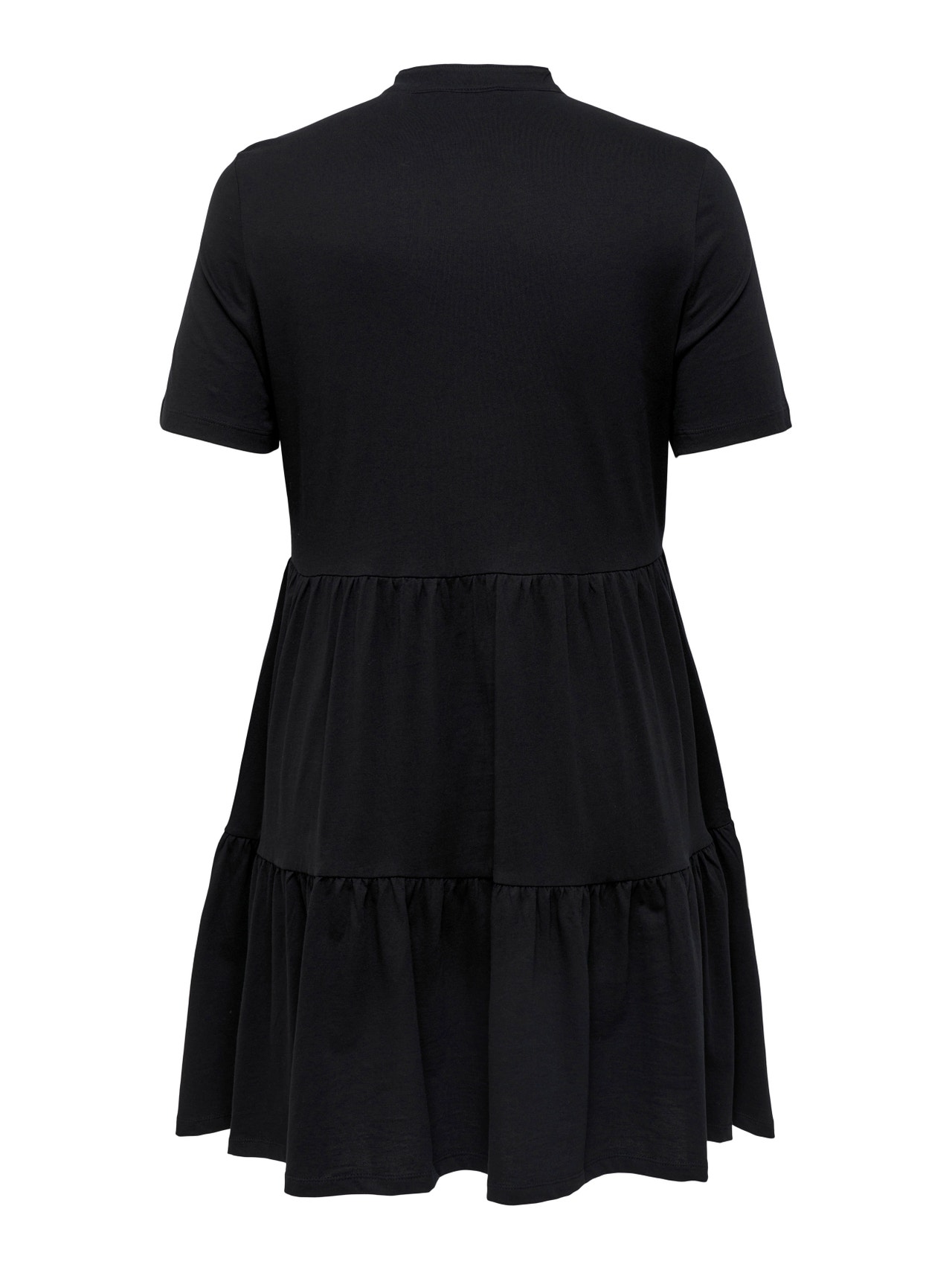 ONLY Regular Fit O-Neck Short dress -Black - 15259054
