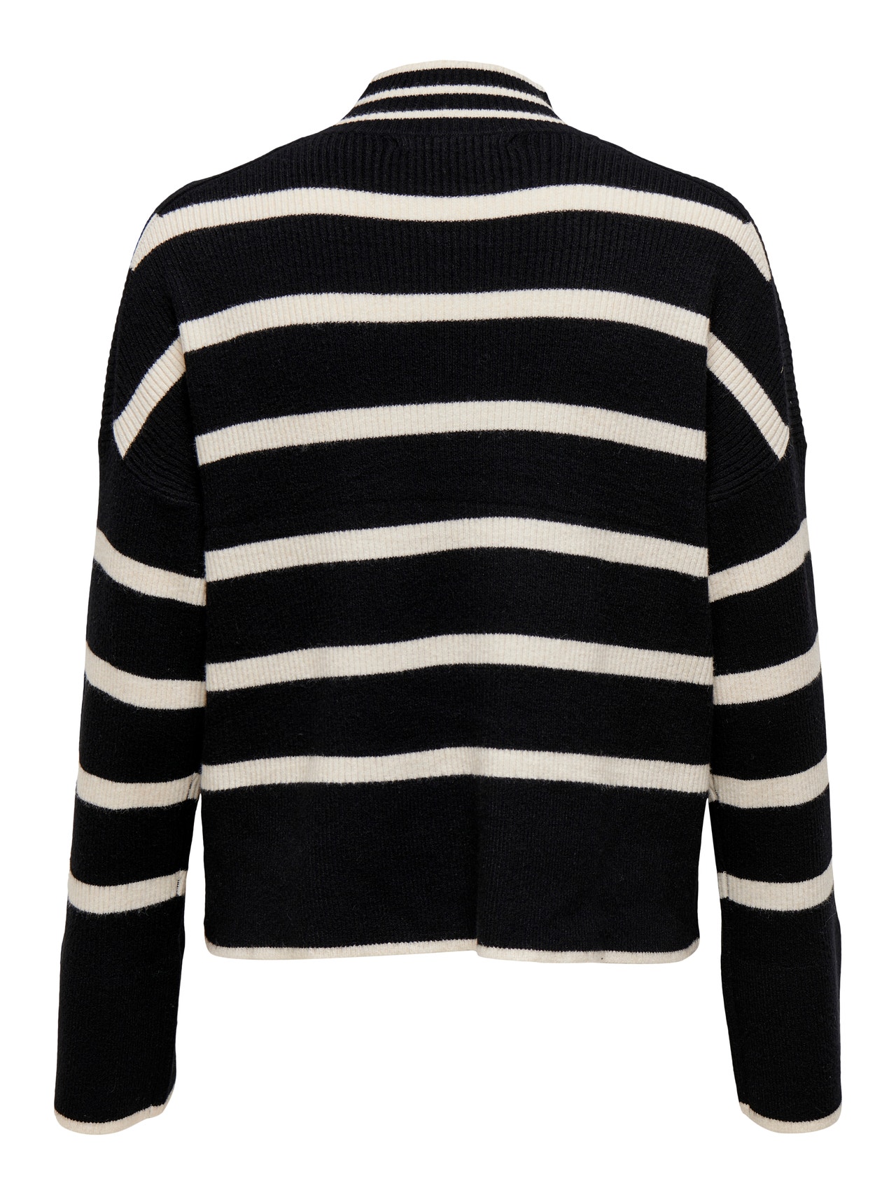 ONLY À col montant Pull en maille -Black - 15259096