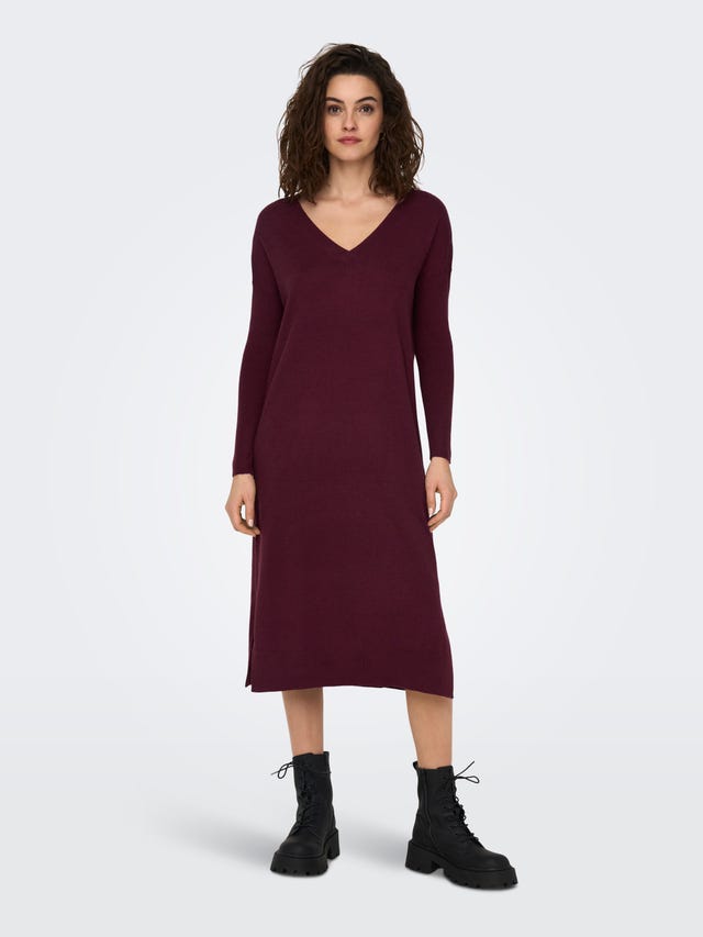 ONLY Knitted midi dress - 15259112