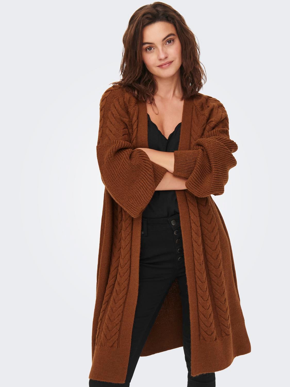 Long Knitted Cardigan with 20% discount 
