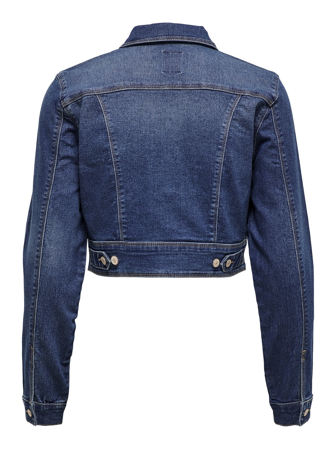 ONLY Cropped denim jacket -Medium Blue Denim - 15259189