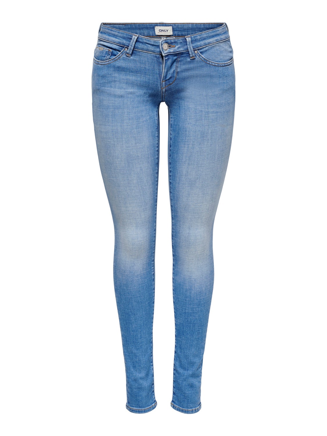 ONLY Dames Kleding Broeken & Jeans Jeans Low Waisted Jeans Petite Onlcoral Skinny Low-rise Jeans 