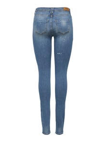 ONLY Petite ONLShape Skinny fit-jeans -Medium Blue Denim - 15259294
