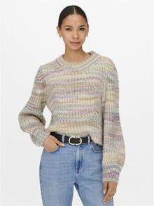 ONLY Multicolore Pull en maille -Pumice Stone - 15259443