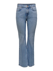 ONLY JDYRick life hw Flared Jeans -Medium Blue Denim - 15259444