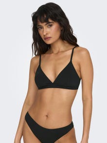 ONLY Low waist Adjustable shoulder straps Swimwear -Black - 15259463