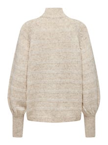 ONLY À col montant Pull en maille -Birch - 15259528