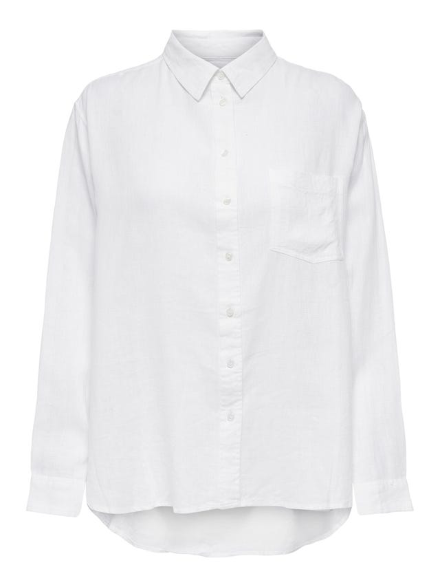 ONLY Chemises Regular Fit Col chemise Poignets boutonnés - 15259585