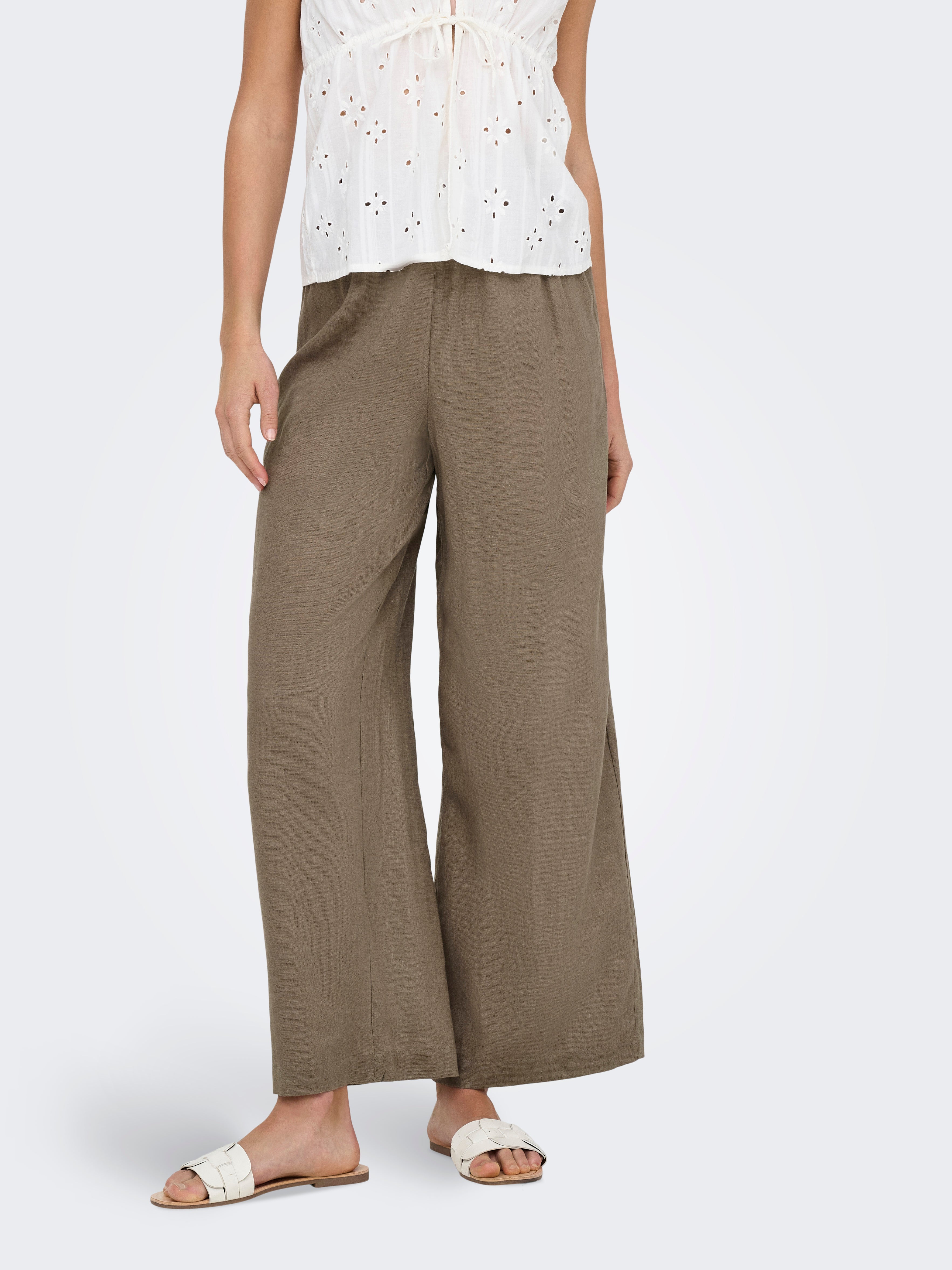 Onlbruxelles Gerade Geschnitten Hose