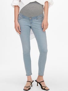 ONLY OLMDaisy push-up ankle Skinny jeans -Light Blue Denim - 15259597