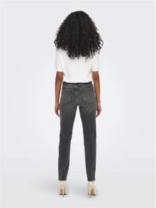 ONLY ONLEMILY STRETCH ST ANK NOOS high-waist jeans -Dark Grey Denim - 15259634