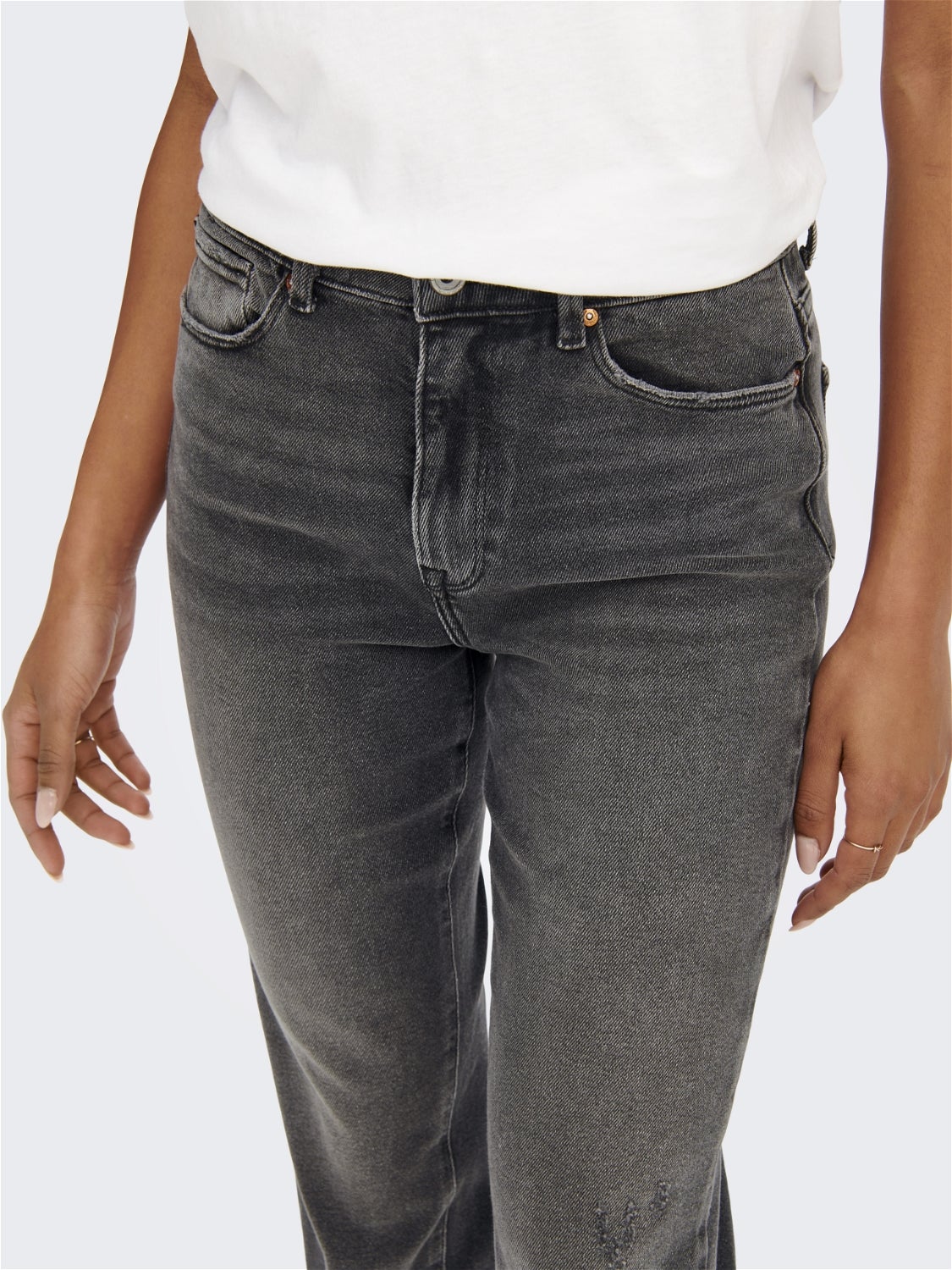 Jean straight taille discount haute