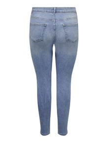 ONLY Jeans Skinny Fit Taille haute Curve -Light Blue Denim - 15259660