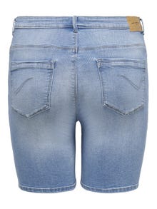 ONLY Shorts Skinny Fit Curve -Light Blue Denim - 15259678