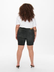 ONLY Skinny Fit Curve Shorts -Black - 15259678