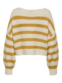 ONLY ONLAYA Strikkegenser -Birch - 15259682