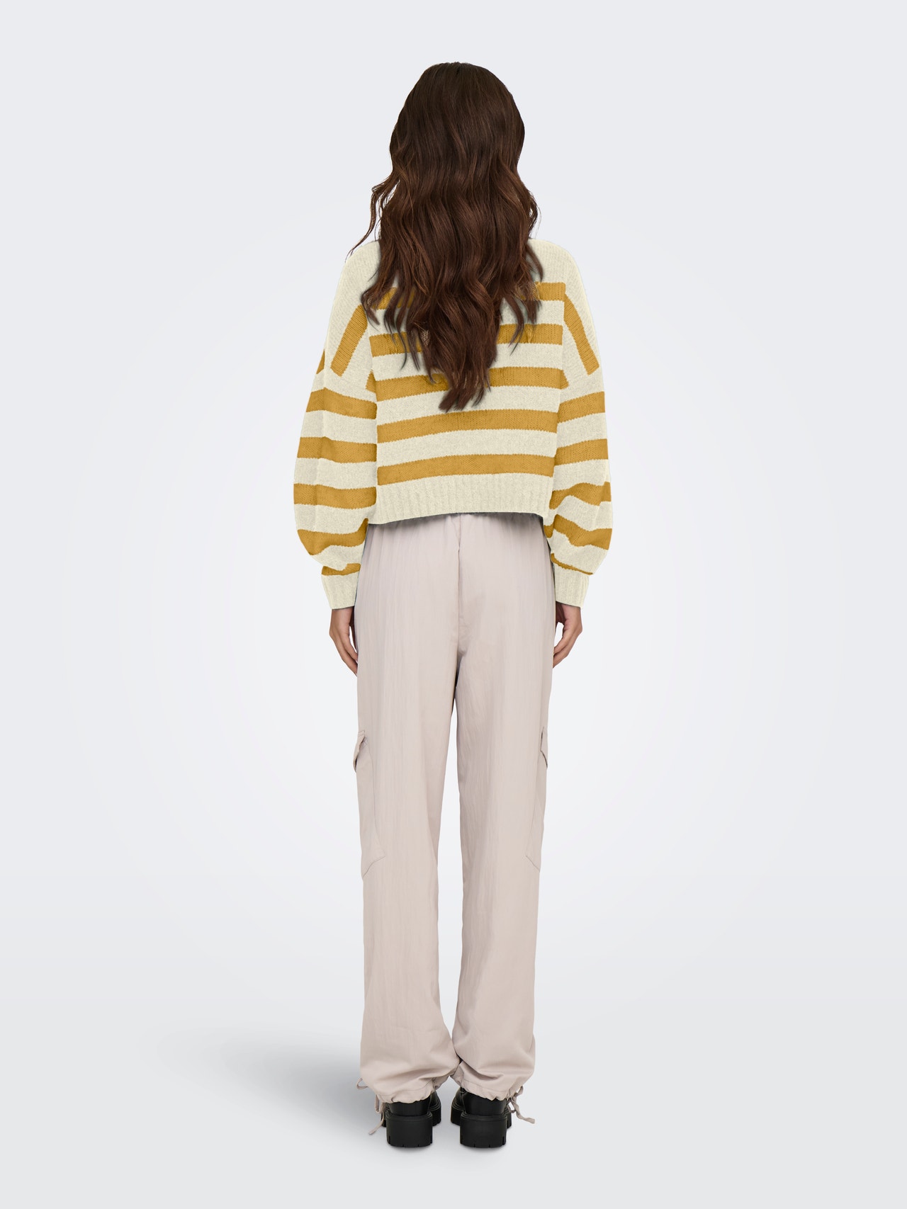 ONLY ONLAYA Strikkegenser -Birch - 15259682