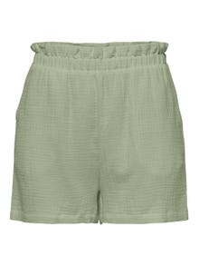 ONLY Regular Fit Middels høy midje Shorts -Desert Sage - 15259755