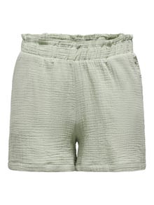 ONLY Shorts med mellemhøj talje -Desert Sage - 15259755