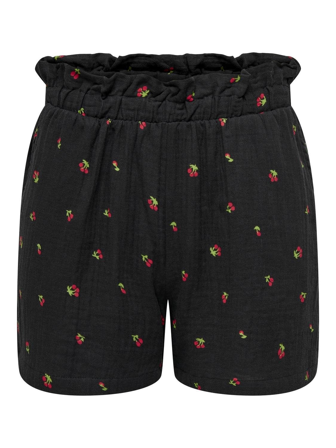 Thumbnail - Jdytheis Mittlere Taille Normal Geschnitten Paperbag Shorts