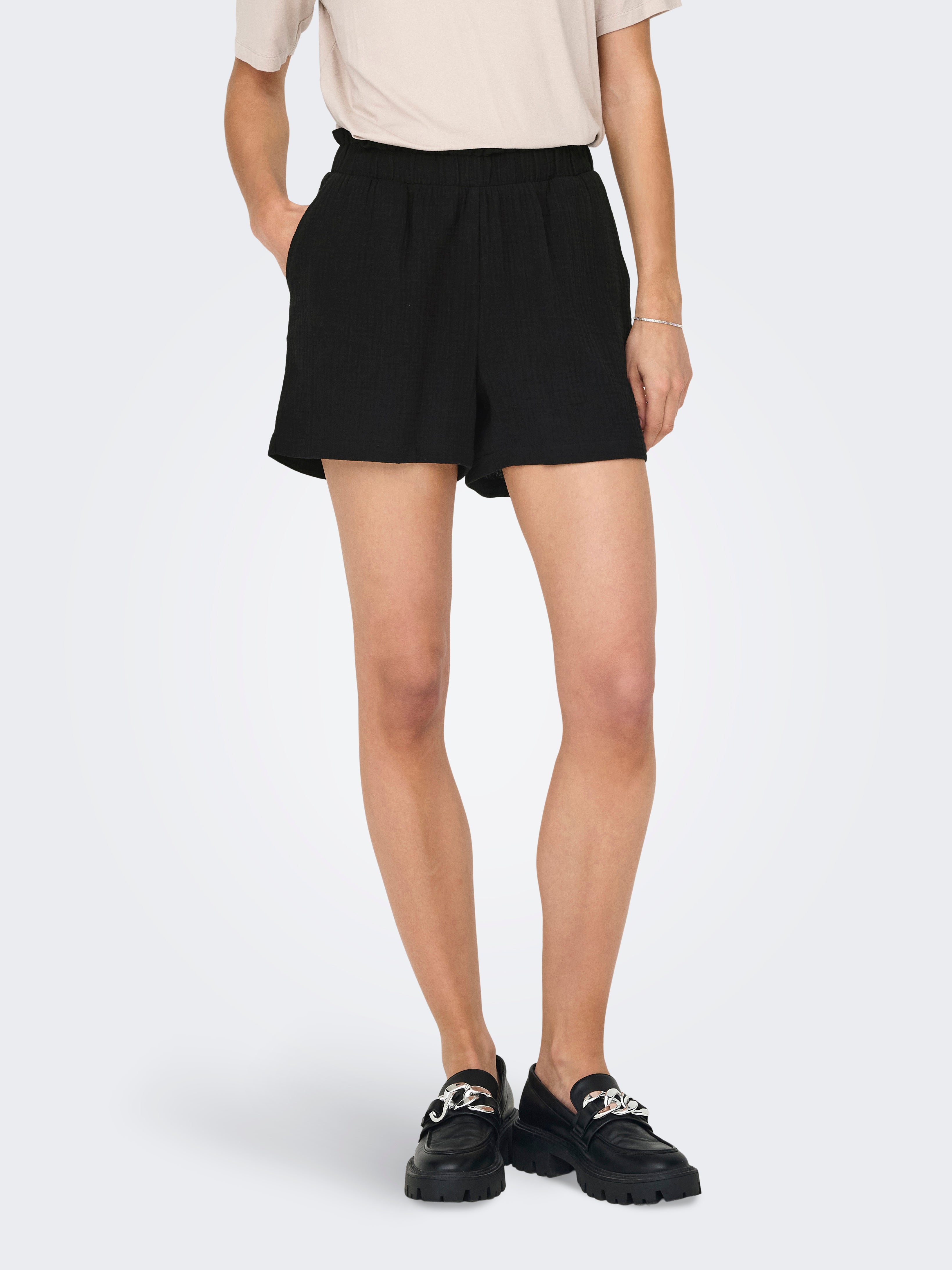 Jdytheis Mittlere Taille Normal Geschnitten Shorts