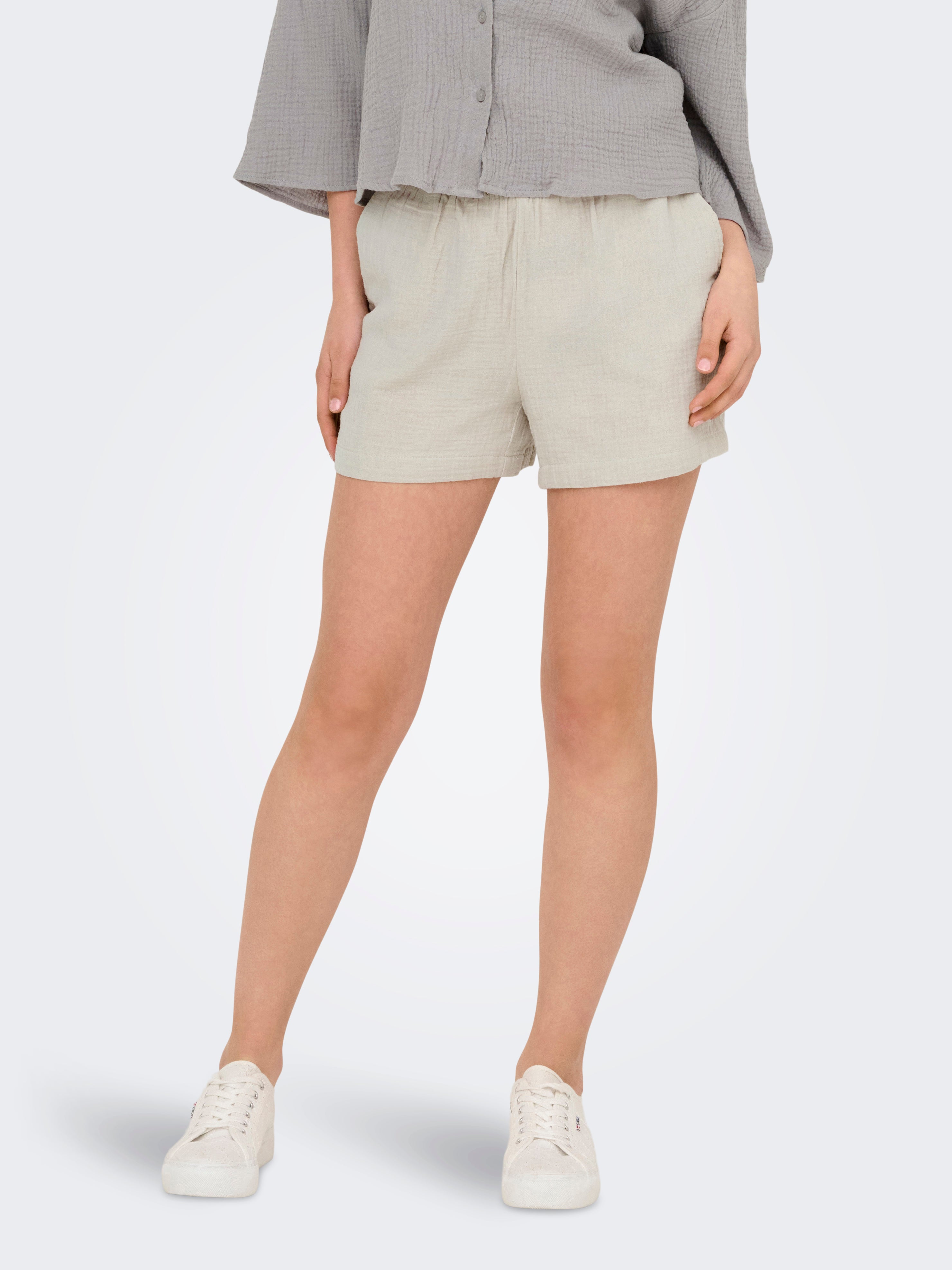 Jdytheis Mittlere Taille Normal Geschnitten Paperbag Shorts