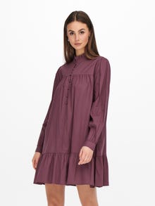 ONLY mini Loose fitted Dress -Rose Brown - 15259782