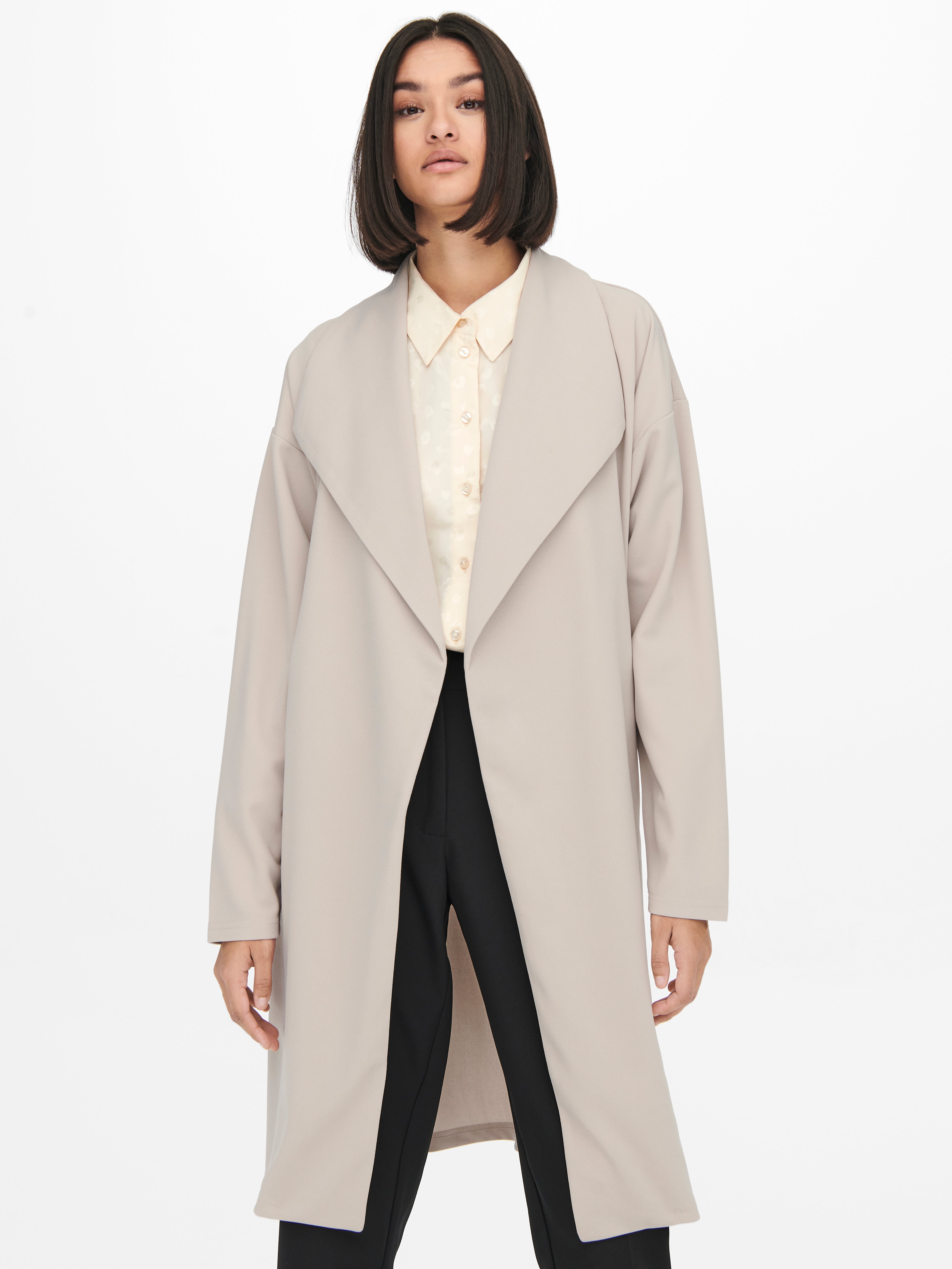 Long wrap jacket sale