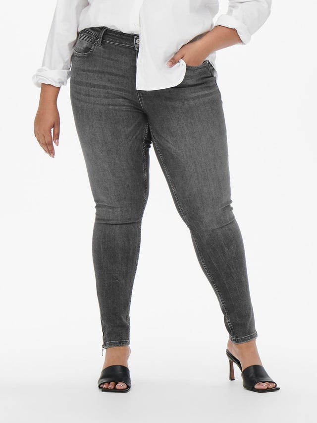ONLY Skinny Fit Mid waist Curve Jeans - 15259954
