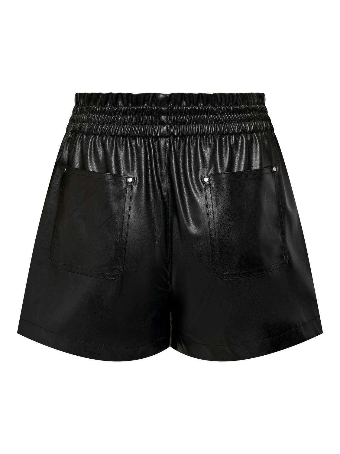Thumbnail - Onllina Komfort Fit Kunstledershorts