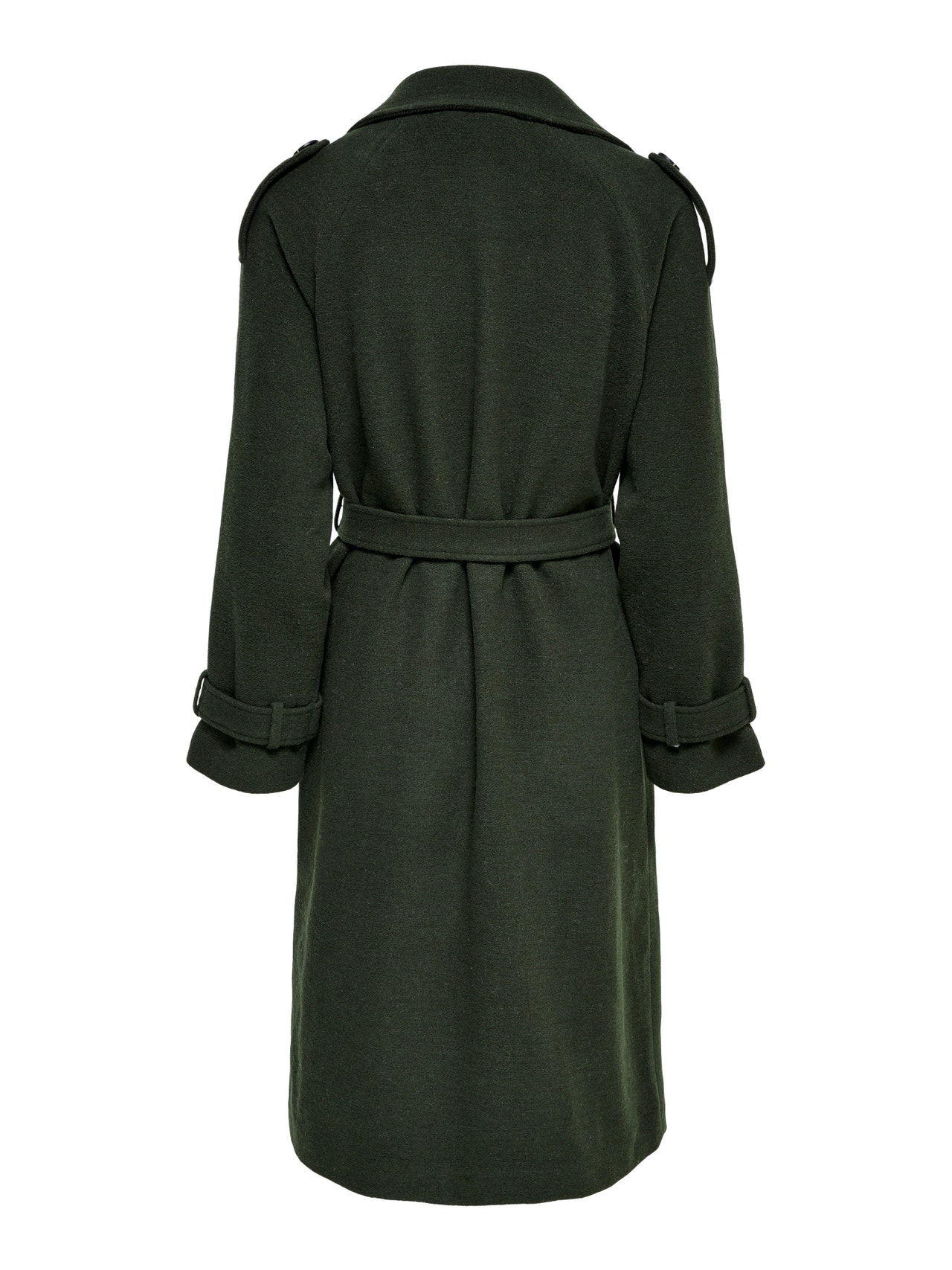 ONLY Long Wool Trenchcoat -Rosin - 15260013