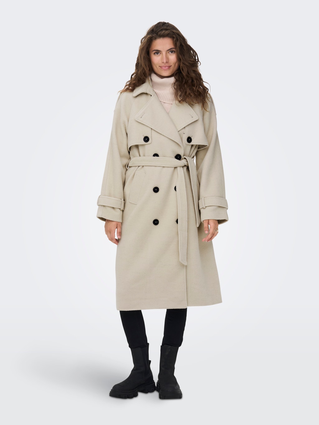 Long Wool Trenchcoat with 50% discount! | ONLY®