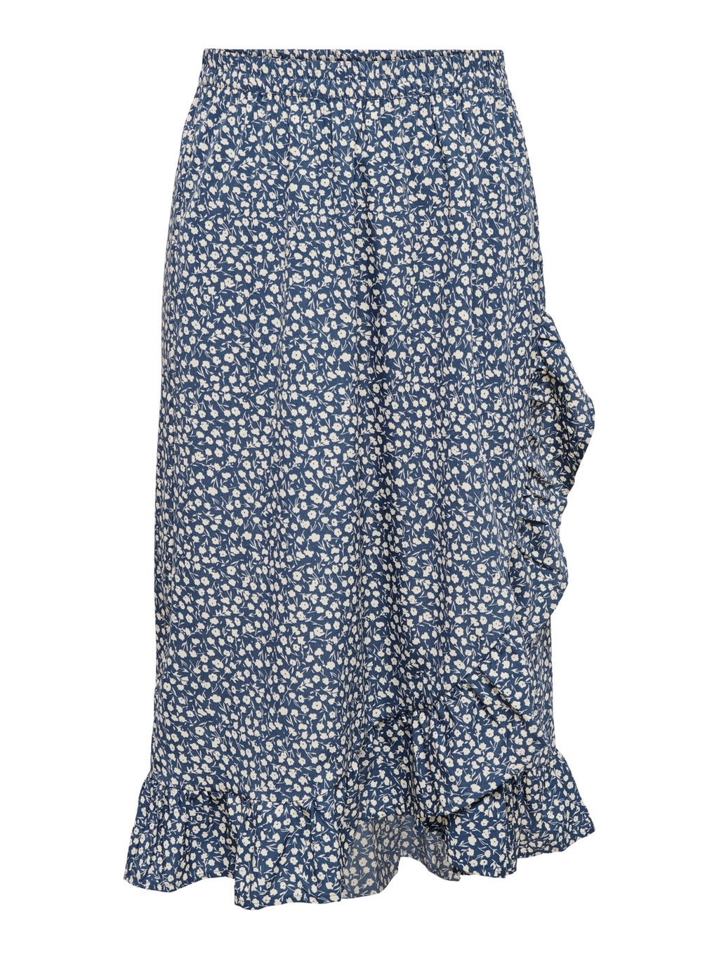 Long wrap Skirt | Medium Blue | ONLY®