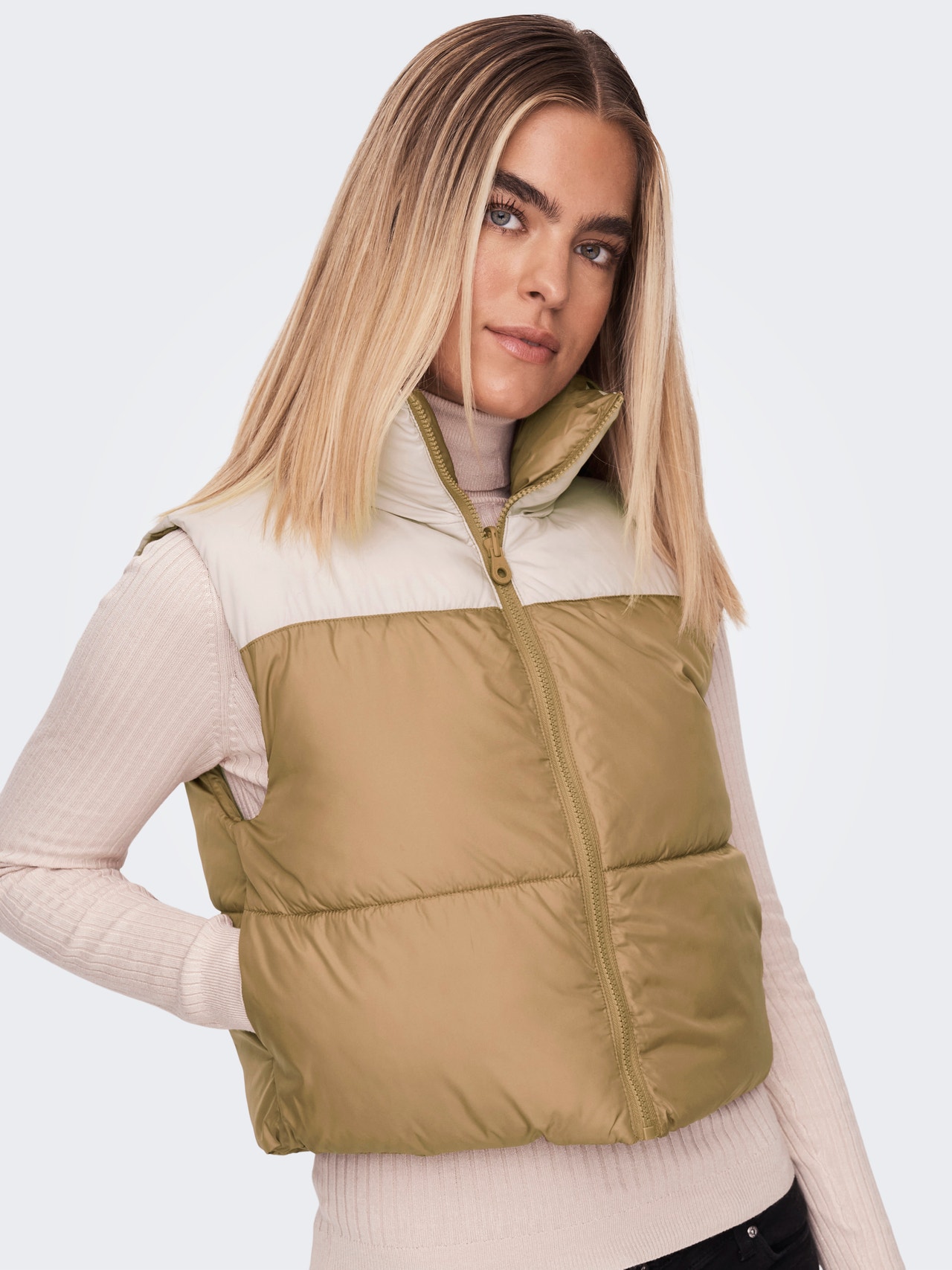 ONLY Omkeerbare Gilet -Silver Lining - 15260038