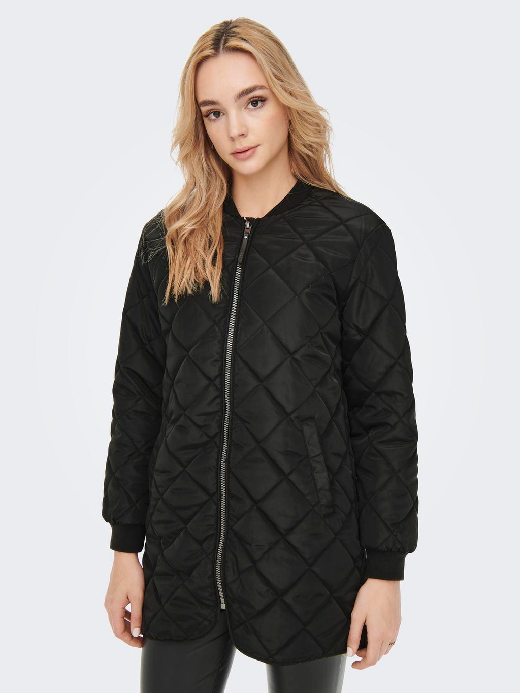 Quilted Jacket Black ONLY®