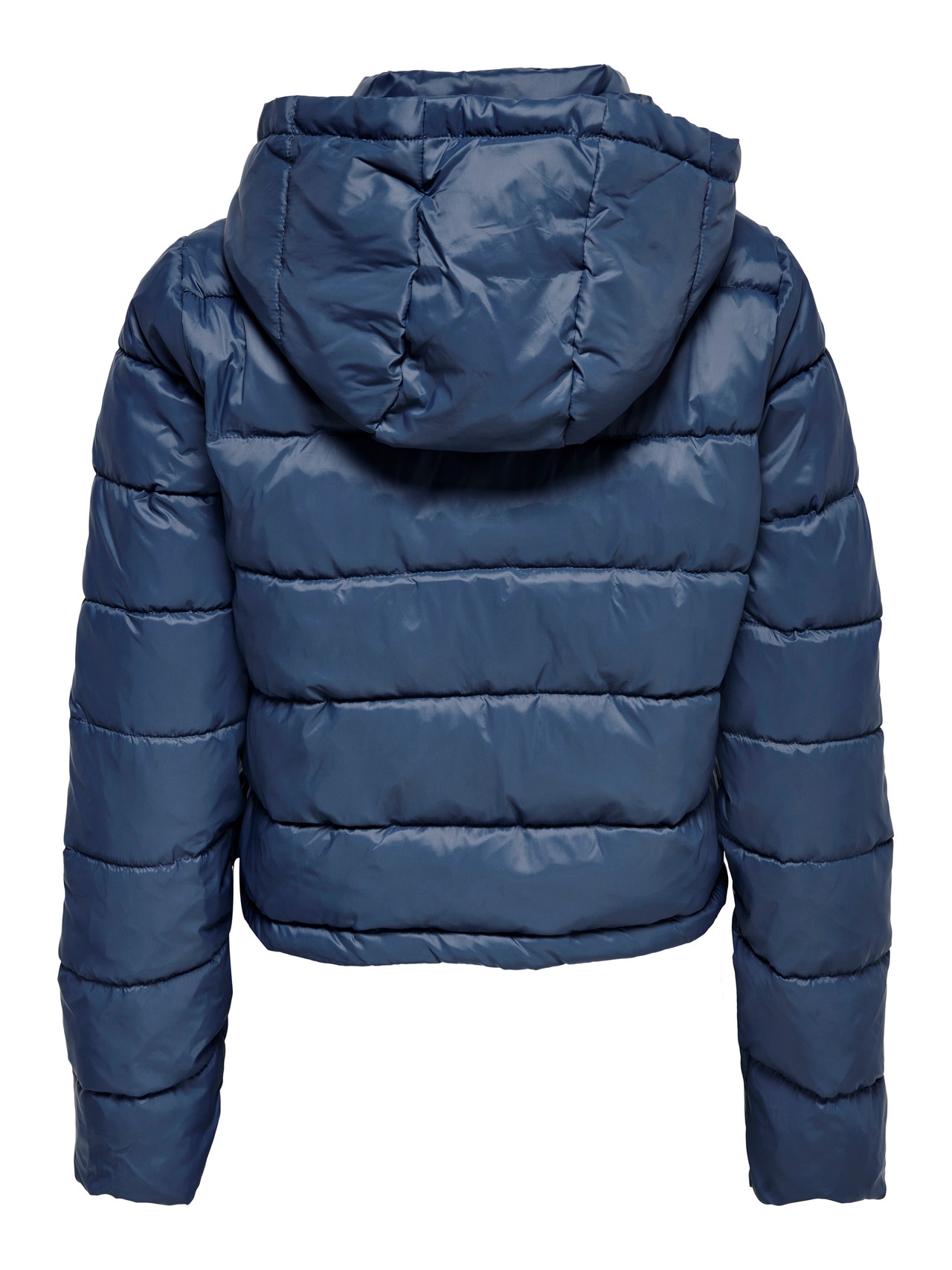 ONLY Hodded puffer jacket -Dark Denim - 15260042