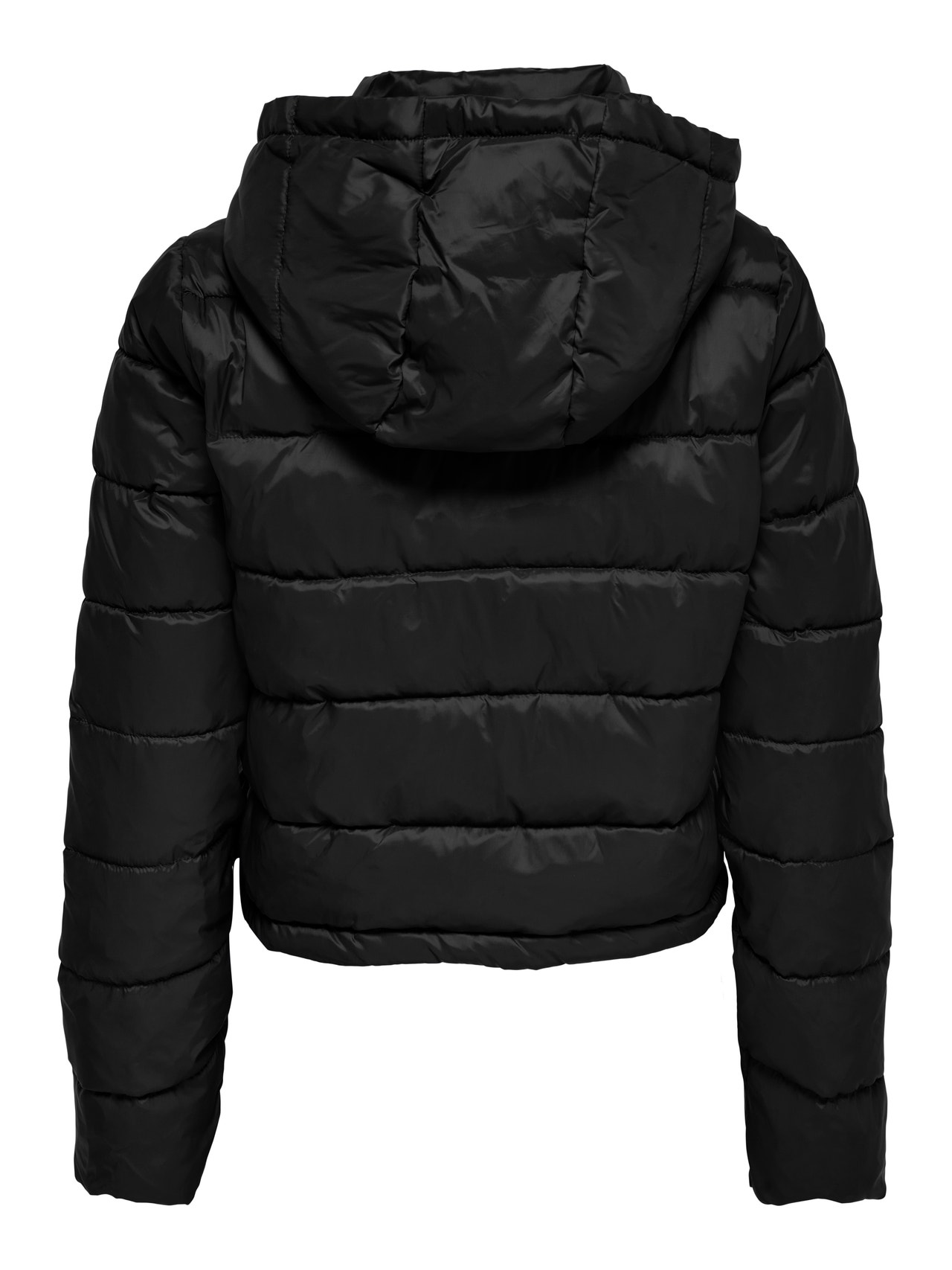 ONLY Hodded puffer jacket -Black - 15260042