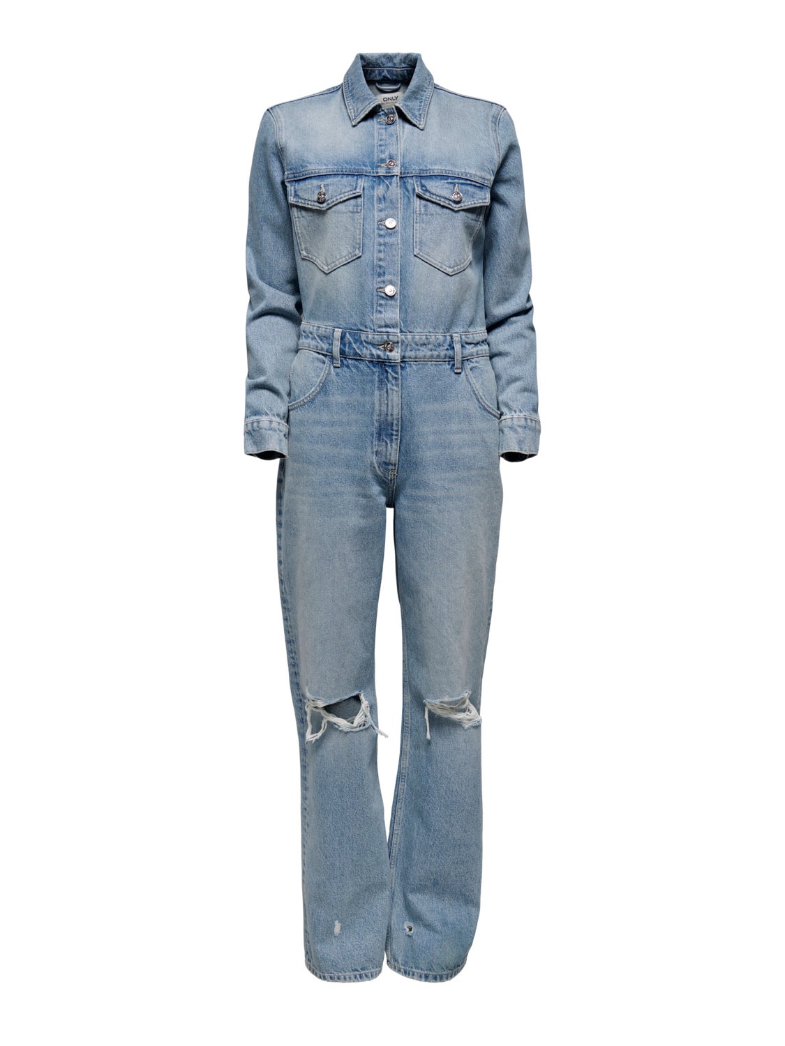 denim jumpsuit only