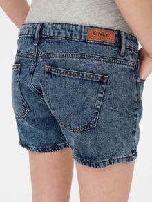 ONLY Shorts Taille haute -Light Blue Denim - 15260354