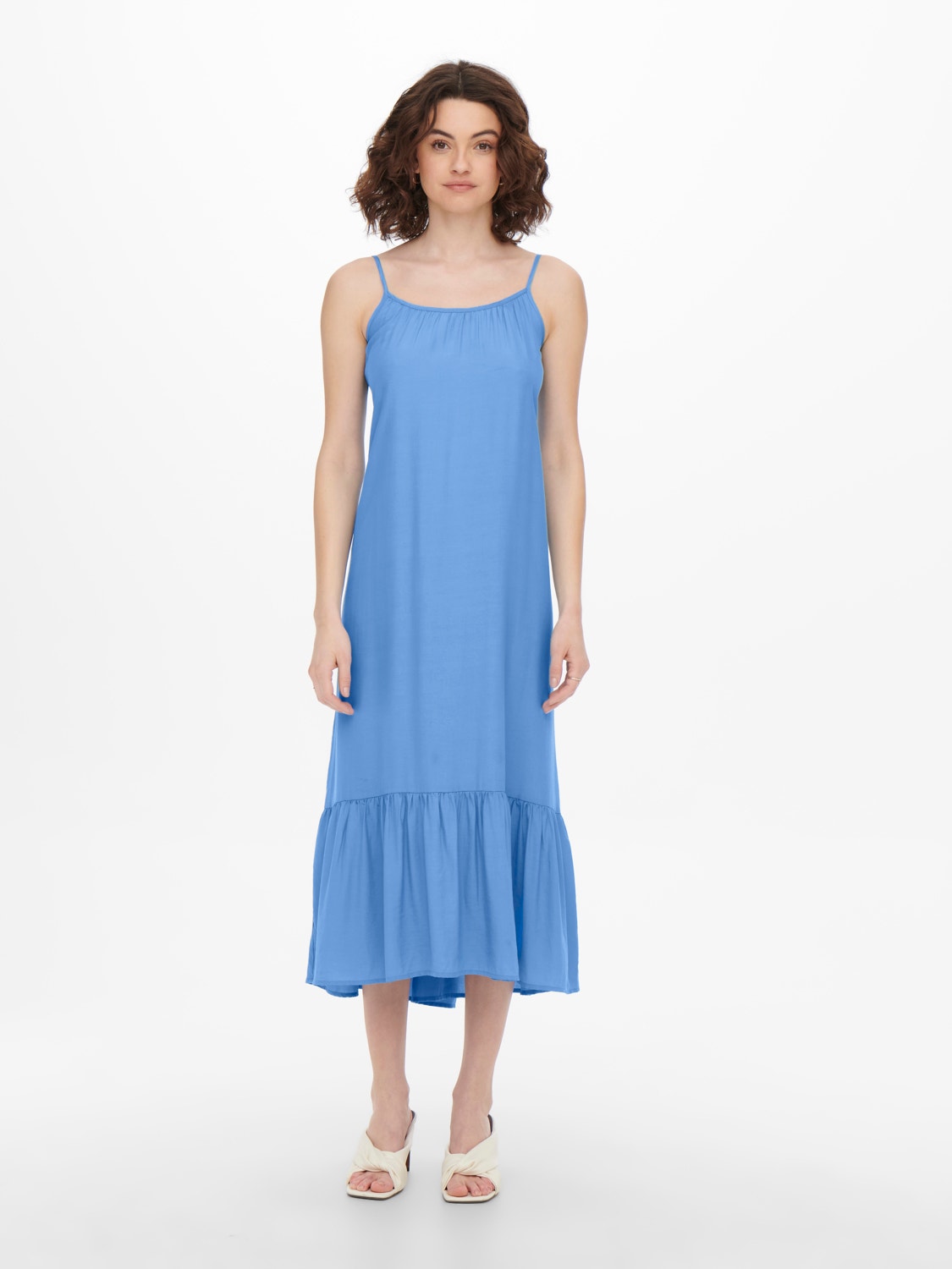 ONLY Locker geschnitten U-Ausschnitt Langes Kleid -All Aboard - 15260401