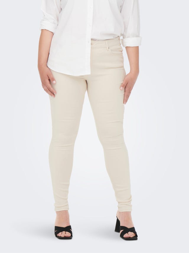 ONLY Skinny Fit Mid waist Curve Jeans - 15260586