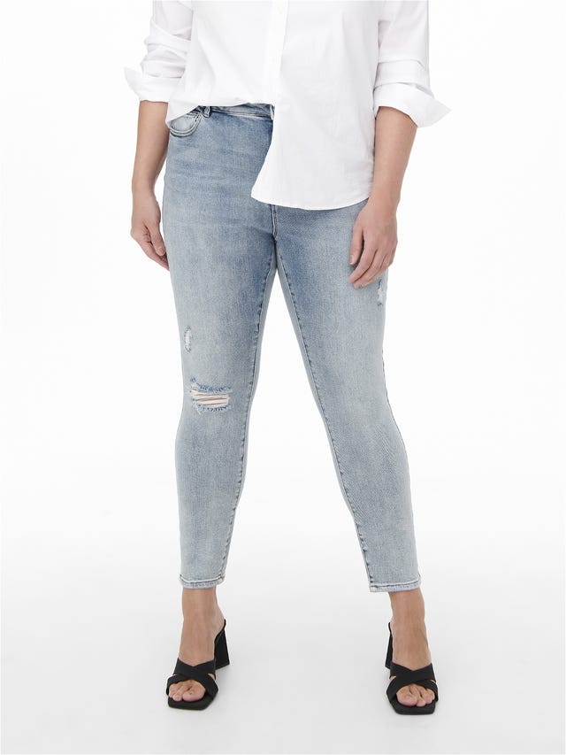 ONLY Skinny Fit Hohe Taille Curve Jeans - 15260592