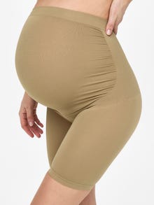 ONLY Mama Bumpband Shorts -Tannin - 15260643
