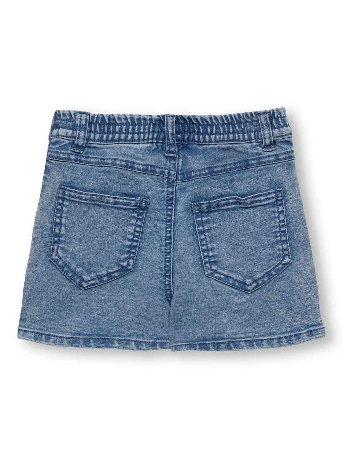 ONLY Mini plissierte Chino- Shorts -Medium Blue Denim - 15260732
