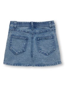 ONLY Mini veckad chino Shorts -Medium Blue Denim - 15260732