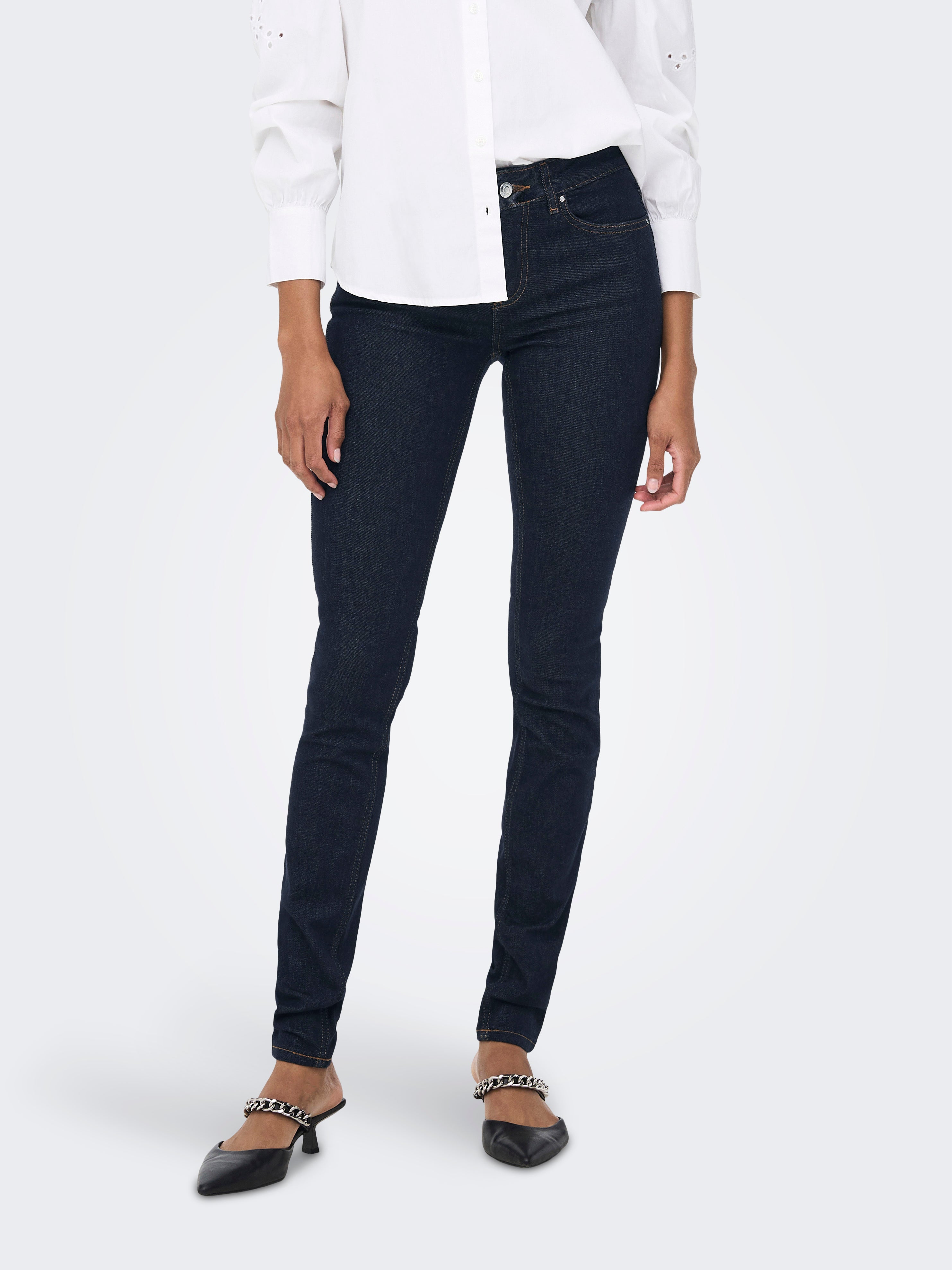 Onlblush Mittlere Taille Skinny Fit Jeans